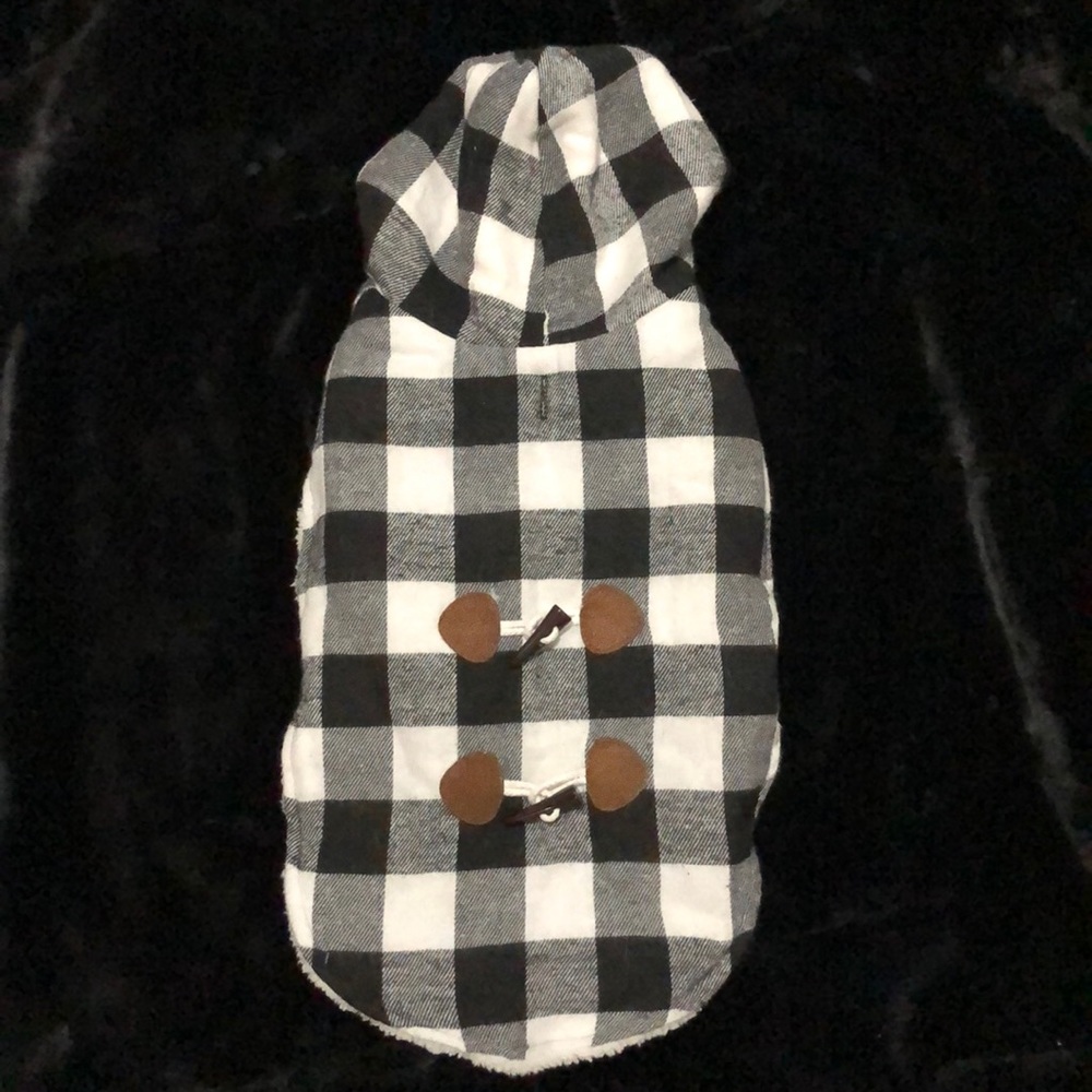 Fleece dog sweater